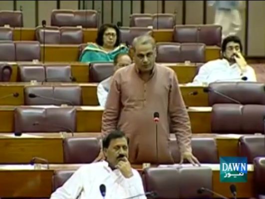 पाकिस्तान की संसद में हिन्दू सांसद का कड़ा जवाब 2