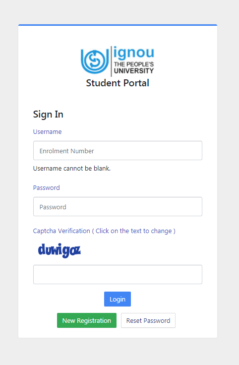 IGNOU Re-Registration