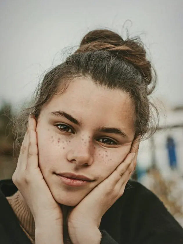 woman's face