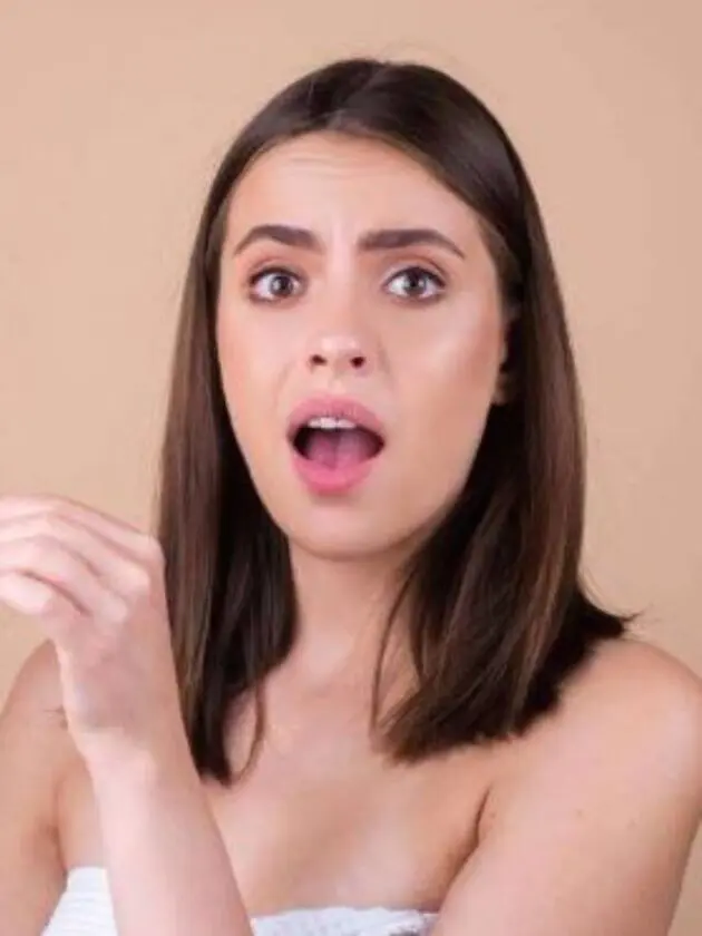 shiny hair