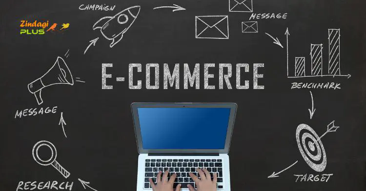 ई-कॉमर्स व्यवसाय शुरू करने के लिए आदमी एक लैपटॉप पर काम करते हुए। ई-कॉमर्स वेबसाइट,
ऑनलाइन शॉपिंग साइट,
ई-कॉमर्स वेब डिजाइन,
ई-कॉमर्स स्टोर बनाएं,
ई-कॉमर्स सॉल्यूशंस,
ई-कॉमर्स बिज़नेस आईडियाज