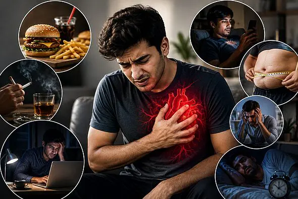 आजकल कम उम्र में क्यों बढ़ रही हैं गंभीर बीमारियाँ? जानिए इसके पीछे की सबसे बड़ी वजहें 4 आजकल कम उम्र में क्यों बढ़ रही हैं गंभीर बीमारियाँ? जानिए इसके पीछे की सबसे बड़ी वजहें 4